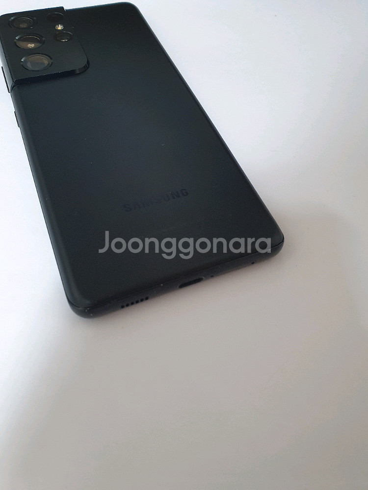 갤럭시 S21울트라 무잔상 아주깨끗 256기가 블랙--3