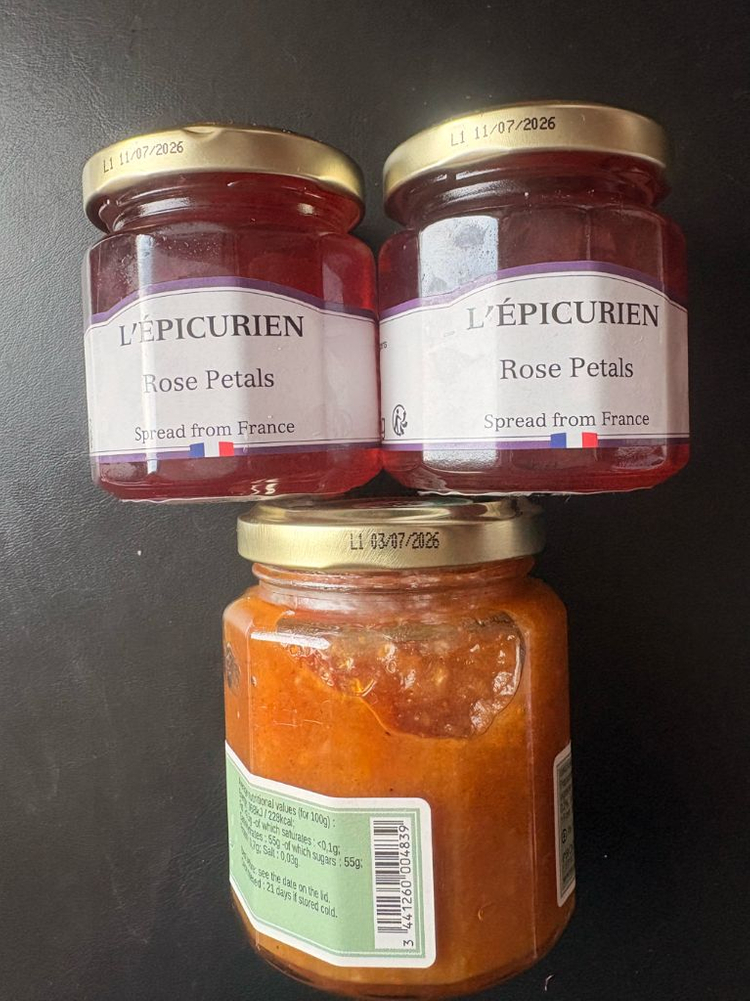 레피큐리앙 잼 3개 로즈페탈 오렌지시나몬--1