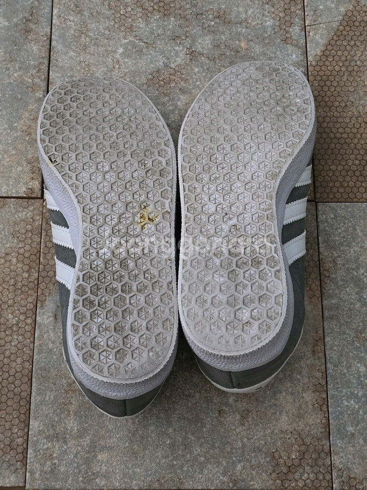 (225)아디다스 가젤 솔리드 그레이 스니커즈 운동화--9