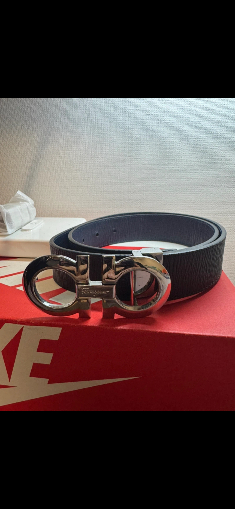 페라가모 남성 벨트 간치니--0