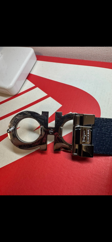 페라가모 남성 벨트 간치니--2