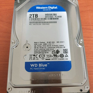 Western Digital HDD 2TB 미사용제품 판매합니다.