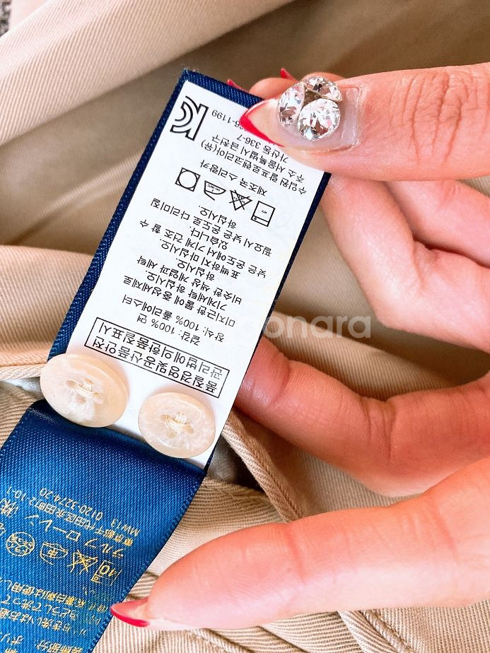 (35인치)폴로랄프로렌남자멀티로고면100%바지--5