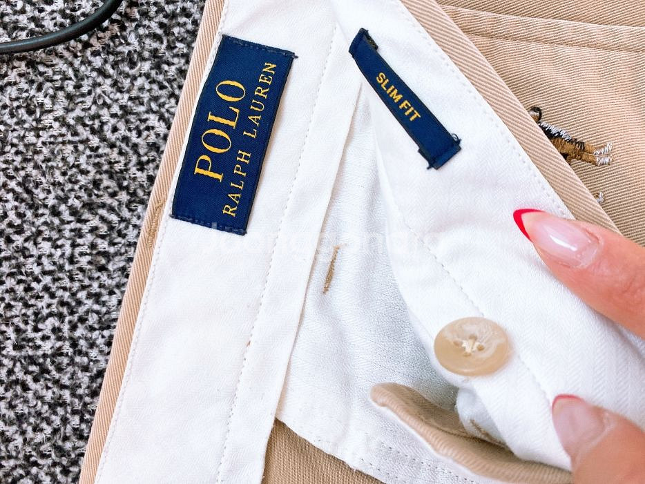 (35인치)폴로랄프로렌남자멀티로고면100%바지--4