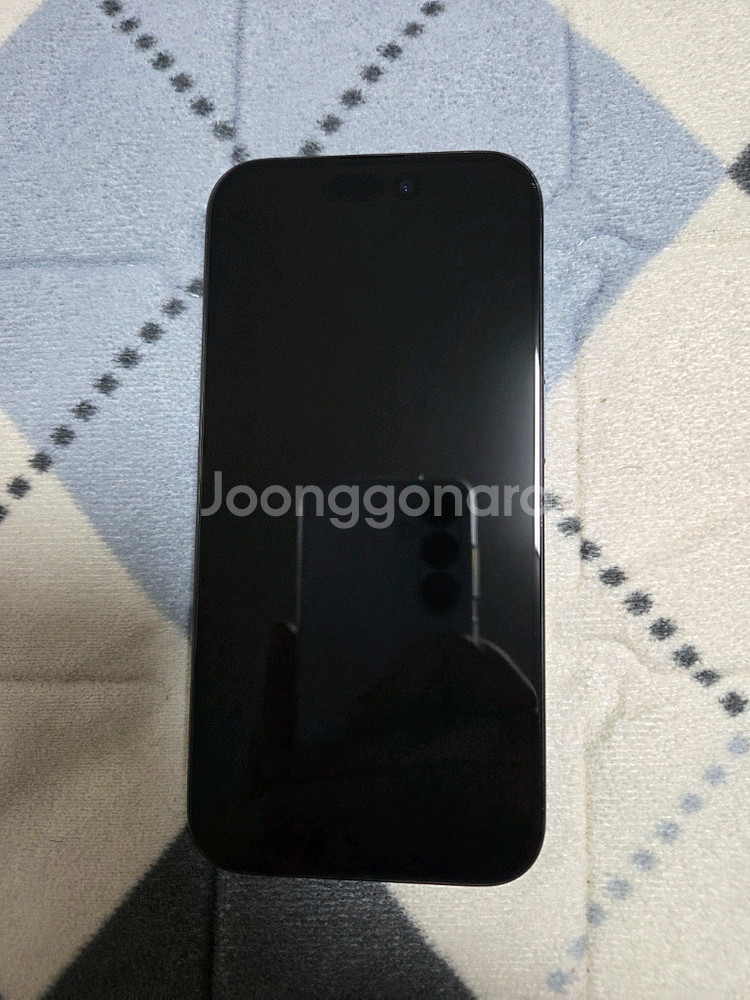 아이폰 15 프로 블루 128 배터리 100% 사이클 3 풀박--1