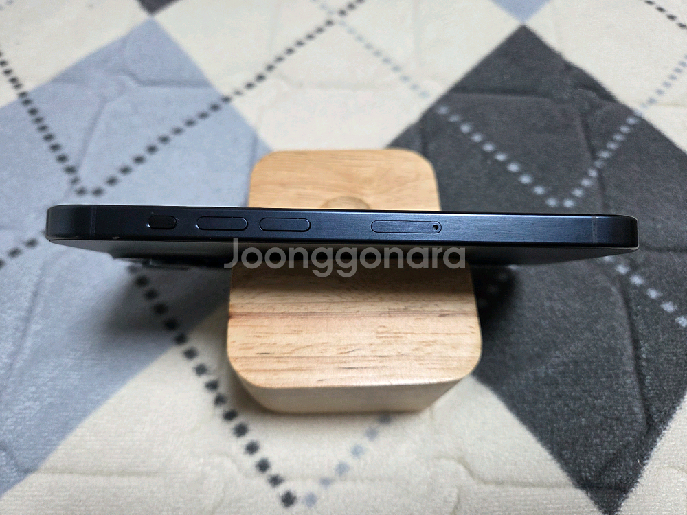 아이폰 15 프로 블루 128 배터리 100% 사이클 3 풀박--3