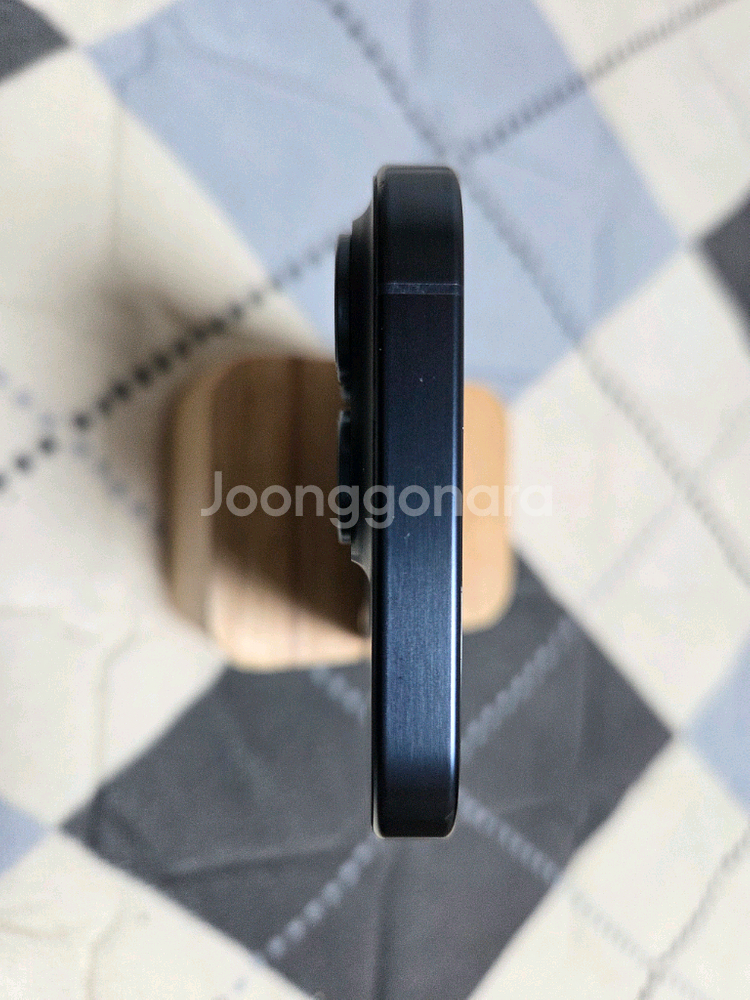 아이폰 15 프로 블루 128 배터리 100% 사이클 3 풀박--5