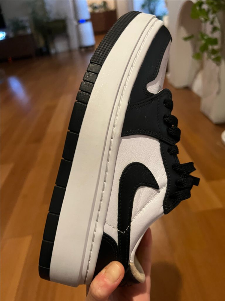 나이키 조던 엘리베이트 엘레베이트 로우 플랫폼 화이트 블랙 범고래 245 이미지