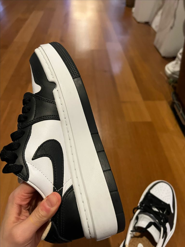 나이키 조던 엘리베이트 엘레베이트 로우 플랫폼 화이트 블랙 범고래 245 이미지