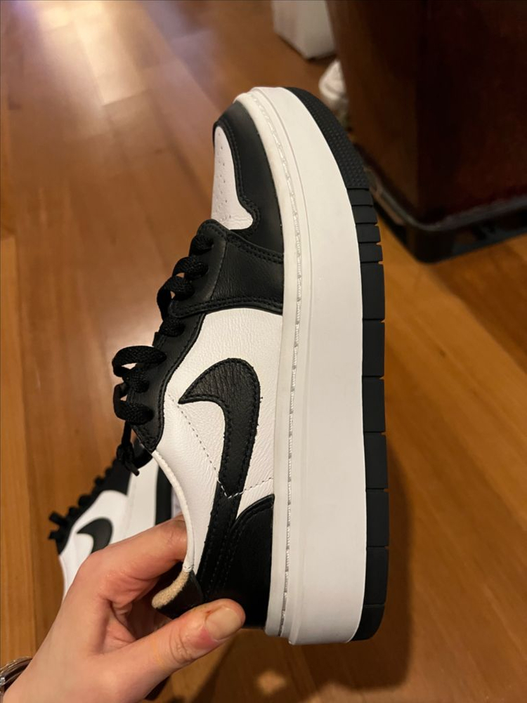 나이키 조던 엘리베이트 엘레베이트 로우 플랫폼 화이트 블랙 범고래 245 이미지