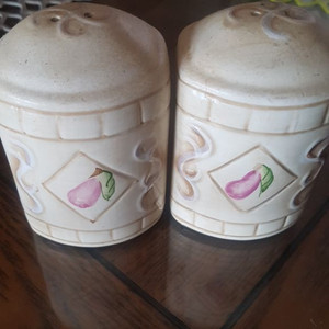 앤틱 소금 후추통 세트