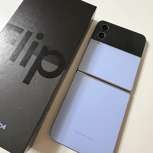 z플립4 블루 256g