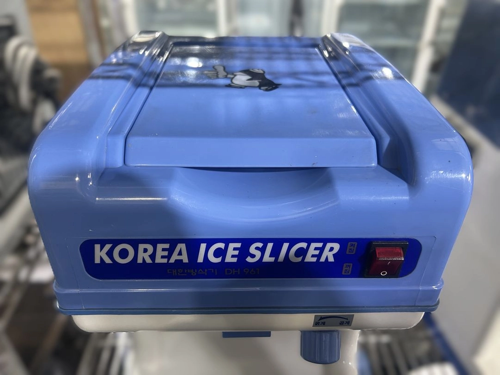 업소용 대한빙삭기 팥빙수 얼음가는기계 이미지