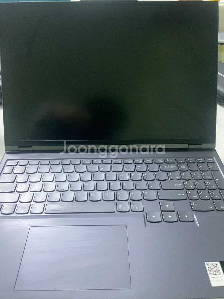 레노버 리전 게이밍 노트북 5pro 16IHA7H + 1tb 3060 64x 32gb--1