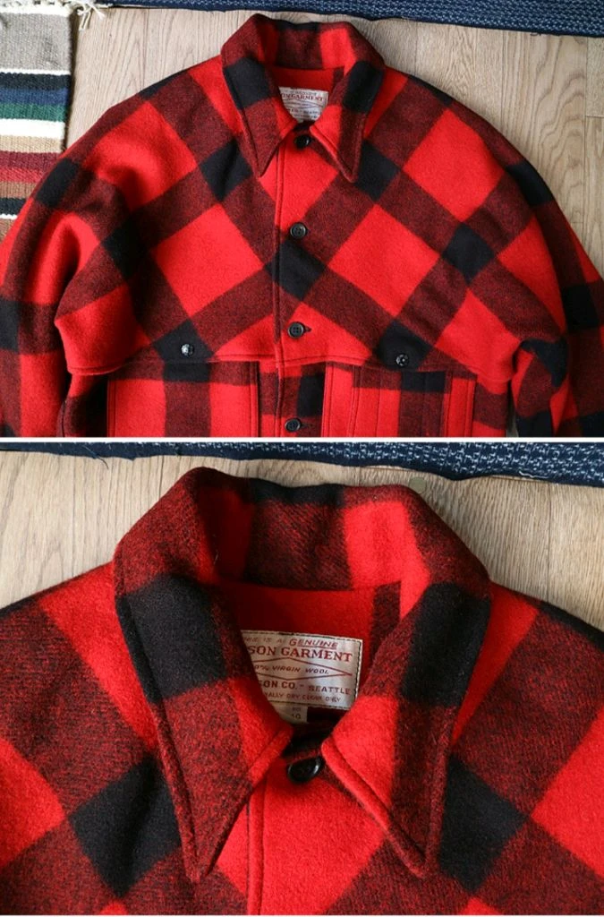 미국산 80-90S 미국산 filson 필슨 더블 메키노 크루저 자켓 RRL 버즈릭슨 웨어하우스 LVC 리얼맥코이 이미지