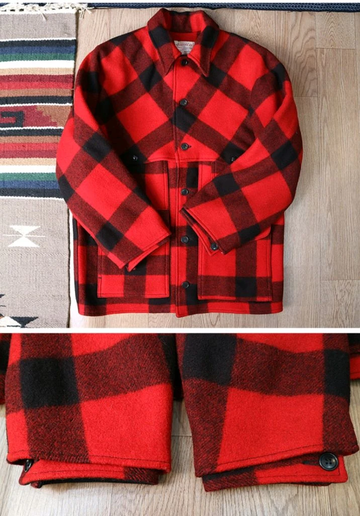 미국산 80-90S 미국산 filson 필슨 더블 메키노 크루저 자켓 RRL 버즈릭슨 웨어하우스 LVC 리얼맥코이 이미지