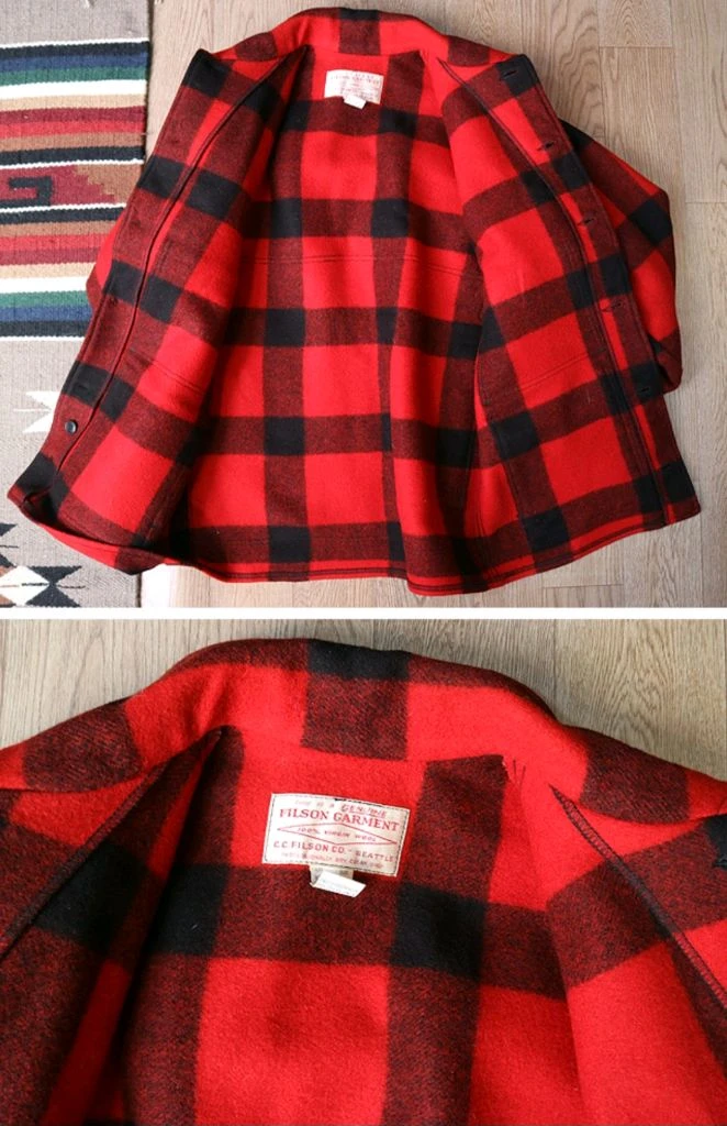 미국산 80-90S 미국산 filson 필슨 더블 메키노 크루저 자켓 RRL 버즈릭슨 웨어하우스 LVC 리얼맥코이 이미지