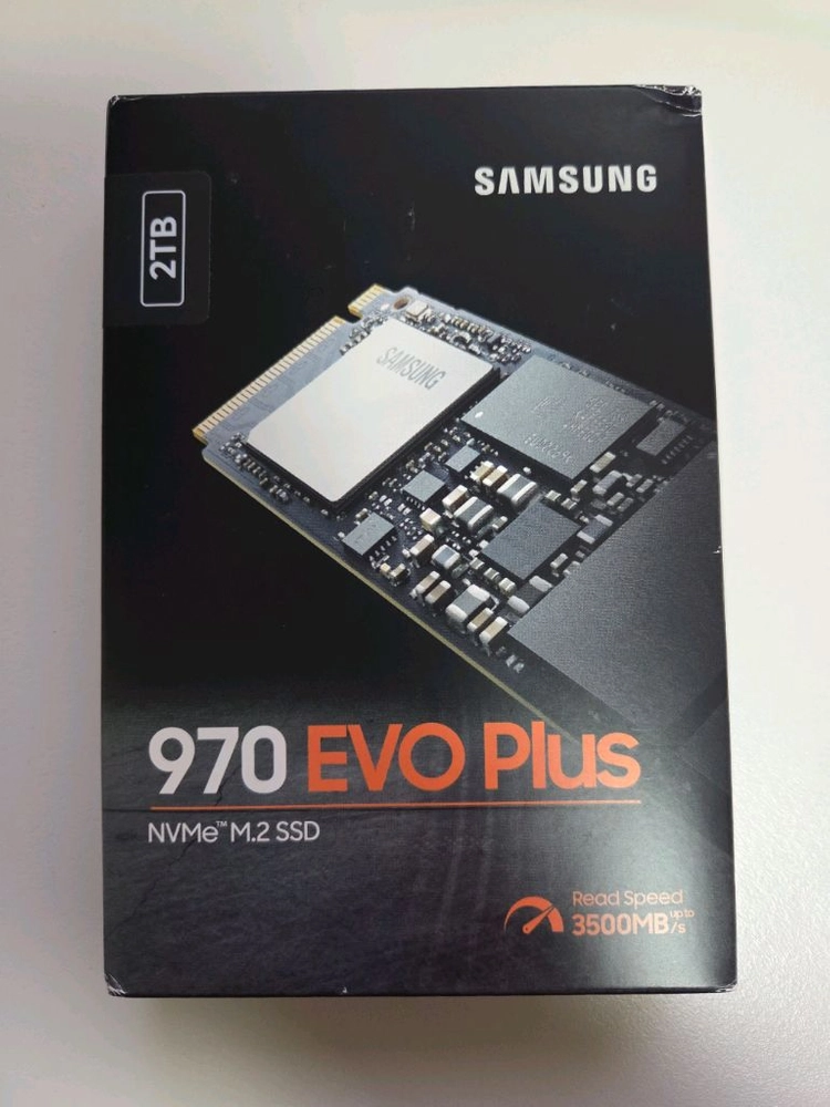 SANMSUNG EVO 970 PLUS SSD 2TB 미개봉 새제품 이미지