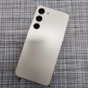 (무잔상) 갤럭시 S23 256G 크림 23년 10월개통 정상해지공기계 검수완료 34만팝니다@@