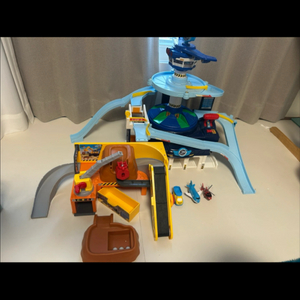 타요 카고에어 비행장 공항 타요 공사장 자동차 장난감