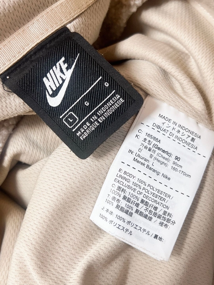 나이키 여성 아노락 플리스 뽀글이 이미지