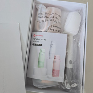 새상품 나리몽 휴대용 분유포트 핑크 이미지