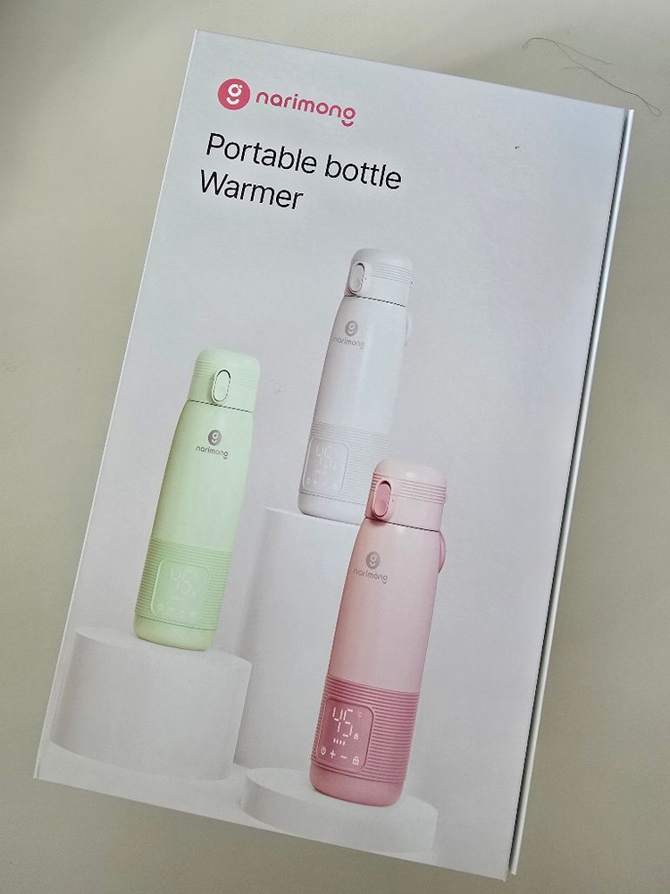 새상품 나리몽 휴대용 분유포트 핑크 이미지