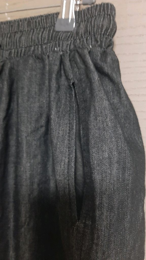 허리밴딩블랙청와이드--2