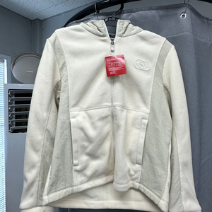 퓨마 후리스 자켓 아이보리 150