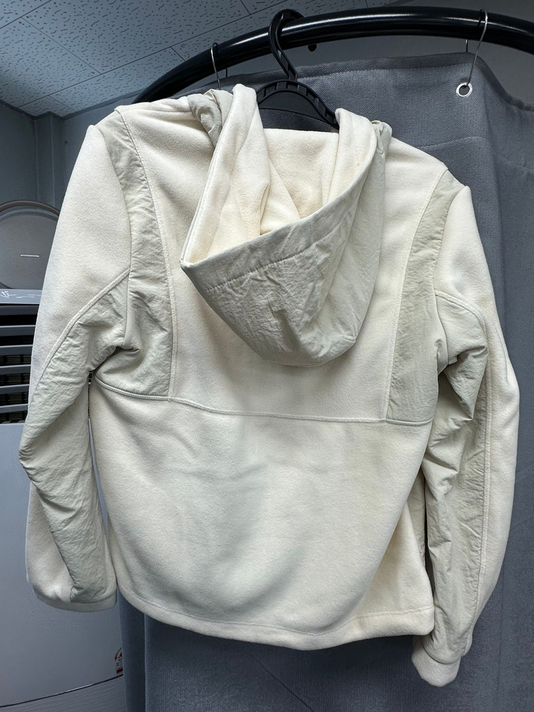 퓨마 후리스 자켓 아이보리 150--2