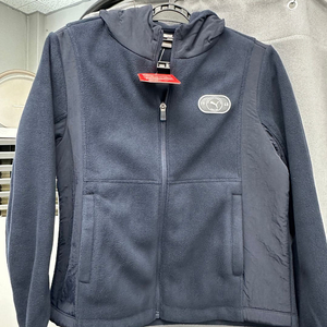 퓨마 후리스 풀집업 네이비 140