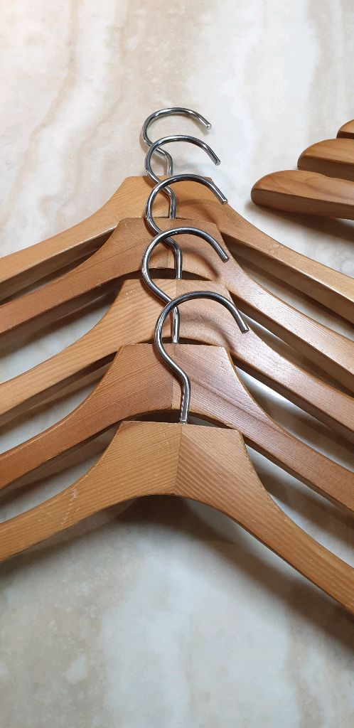 디즈니 컬렉션 원목 옷걸이 10개--5