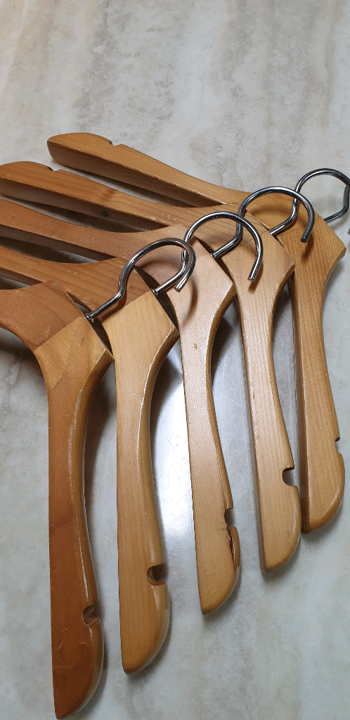 디즈니 컬렉션 원목 옷걸이 10개--6