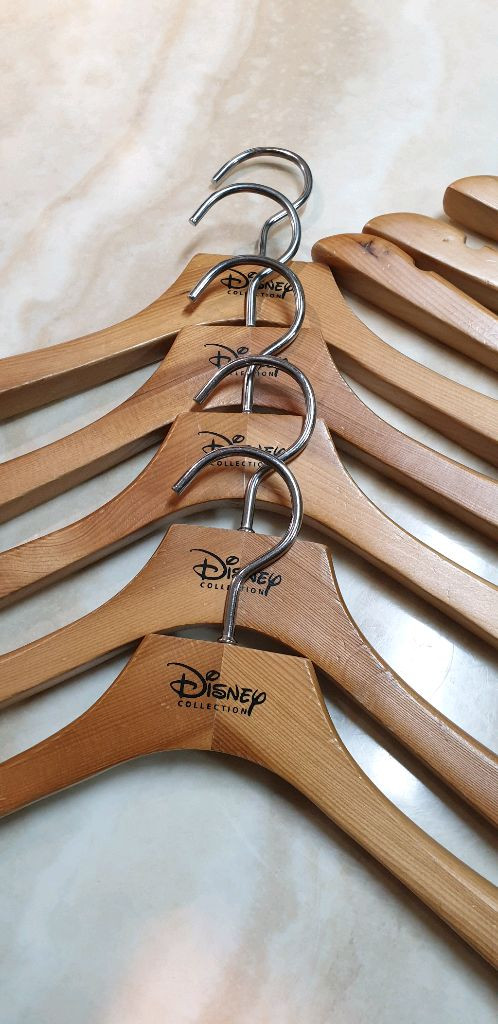 디즈니 컬렉션 원목 옷걸이 10개--9