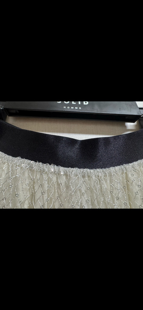 마쥬 이다인 스팽글 스커트 36사이즈 새상품 이미지