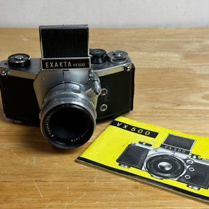 EXAKTA VX 500 + Carl Zeiss Jena Tessar 렌즈 세트 이미지