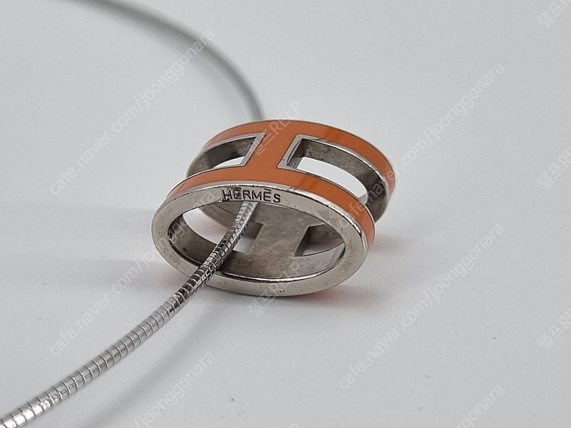 중고 에르메스 팝아슈 목걸이--7