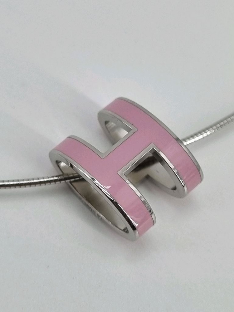 중고 에르메스 팝아슈 목걸이--4