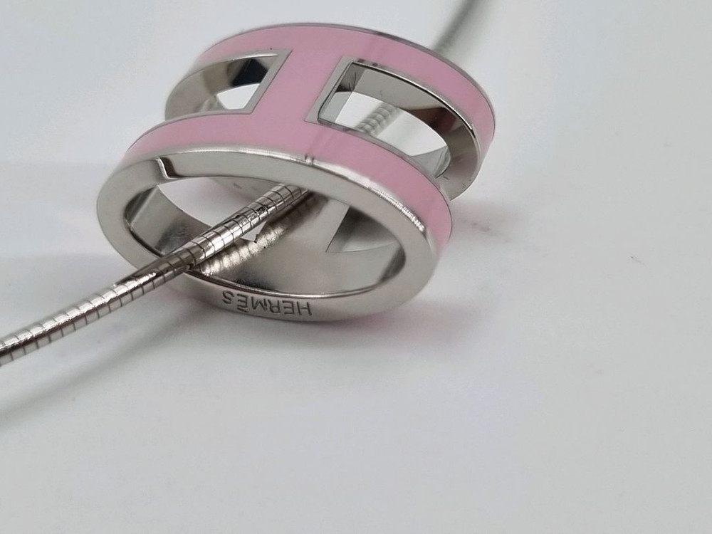 중고 에르메스 팝아슈 목걸이--5