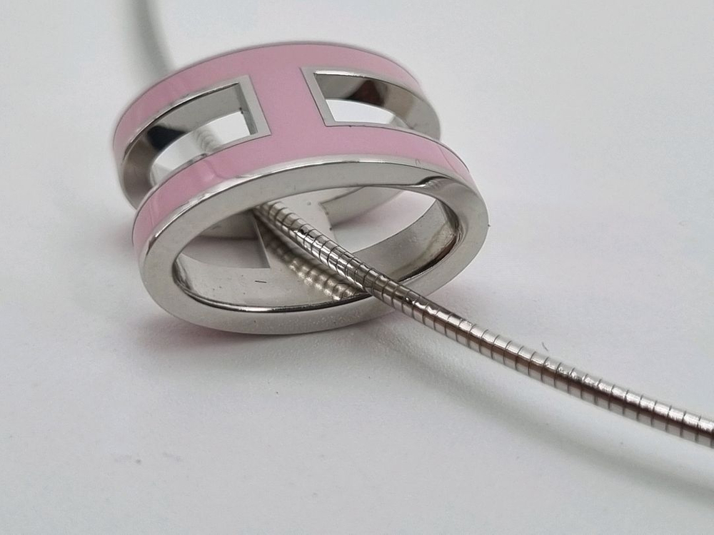 중고 에르메스 팝아슈 목걸이--6