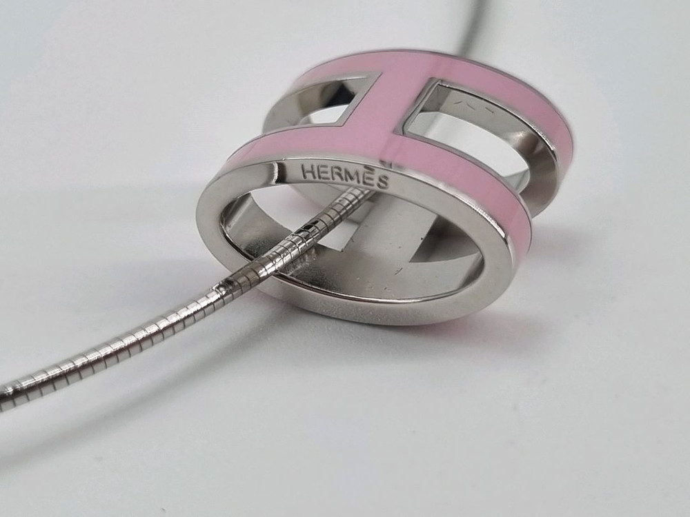 중고 에르메스 팝아슈 목걸이--8