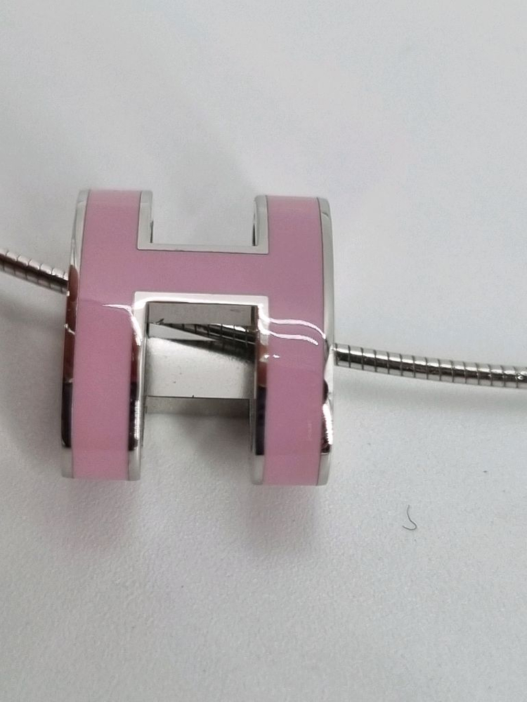 중고 에르메스 팝아슈 목걸이--9