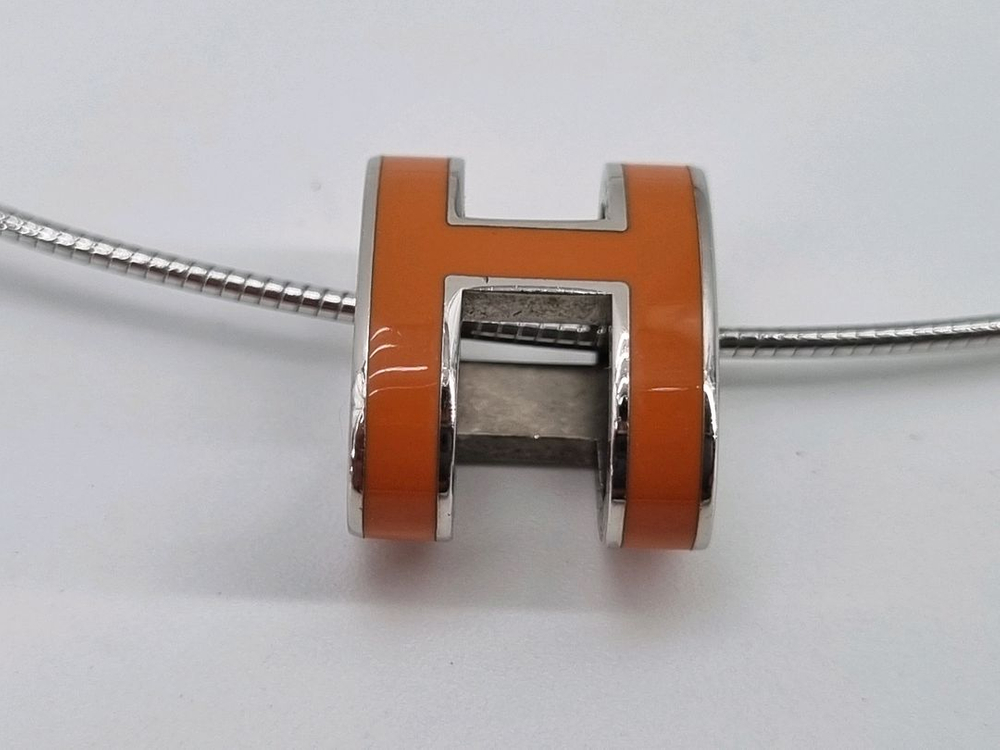 중고 에르메스 팝아슈 목걸이--9