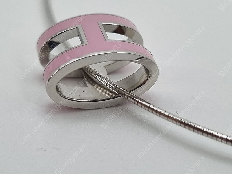 중고 에르메스 팝아슈 목걸이--6