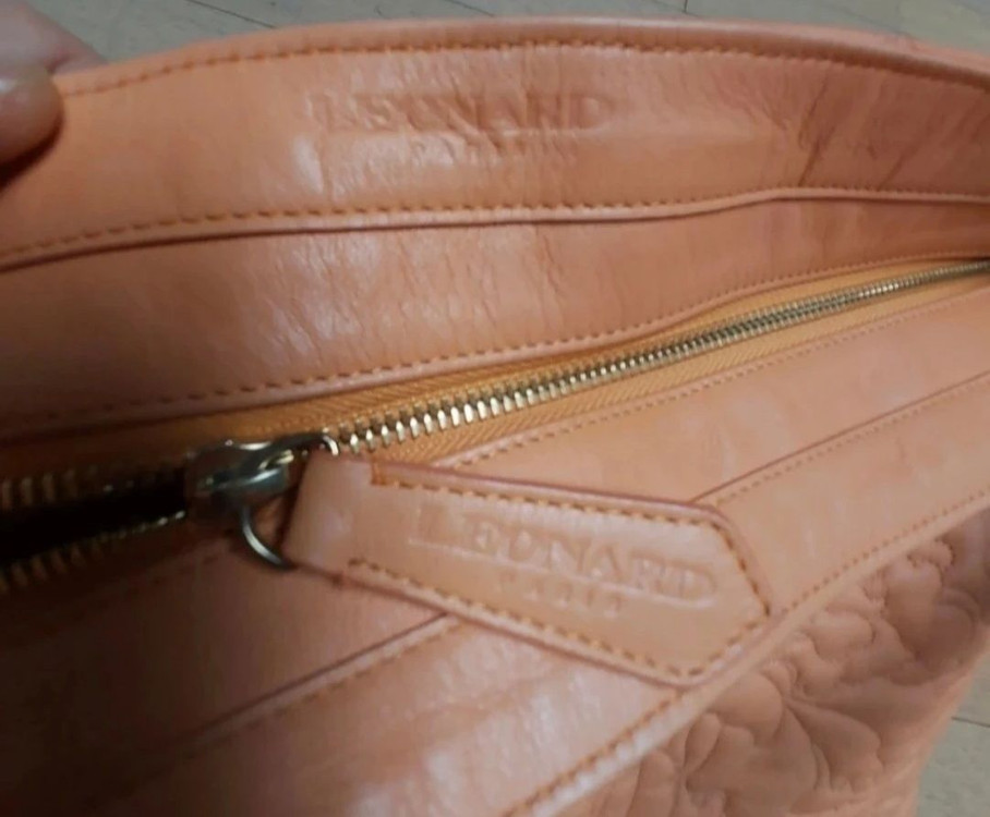 [정품] 레오나드 퀼팅 가죽 숄더백--5