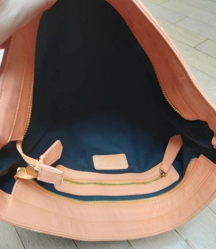 [정품] 레오나드 퀼팅 가죽 숄더백--6