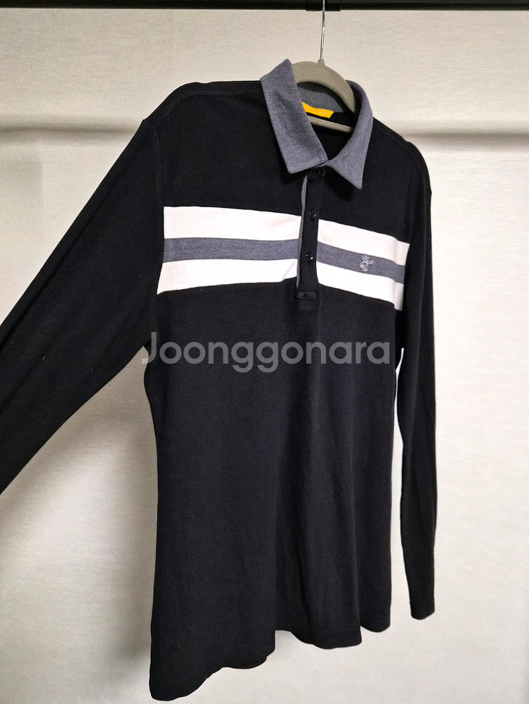 100~105)루이까스텔 골프 긴팔 폴로 셔츠--1