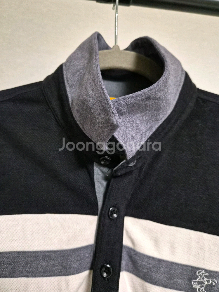 100~105)루이까스텔 골프 긴팔 폴로 셔츠--4