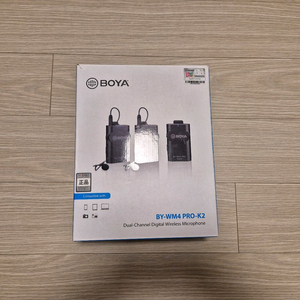 보야 BY-WM4 PRO-K2 듀얼 무선 마이크