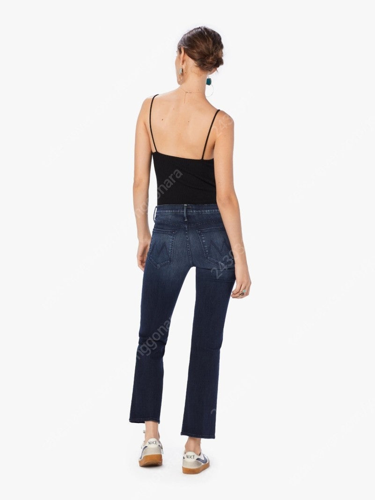 MOTHER 마더데님 아웃사이더 크롭진 진청워시 26--3